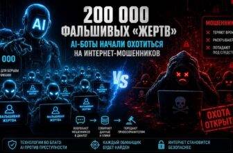 200 000 фальшивых «жертв»: AI-боты начали охотиться на интернет-мошенников