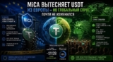 MiCA вытесняет USDT из Европы — но глобальный спрос почти не изменился