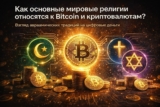 Как основные мировые религии относятся к Bitcoin и криптовалютам?