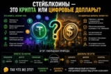 Стейблкоины — это крипта или цифровые доллары?